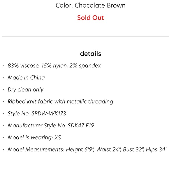 Superdown | sonya rib shimmer tank | size xsmall - Picture 6 of 11